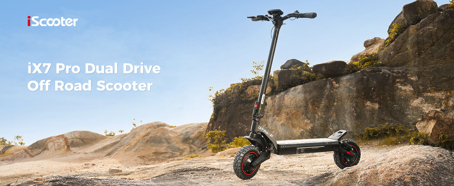iScooter iX7 Pro 2000W Off-Road Electric Scooter