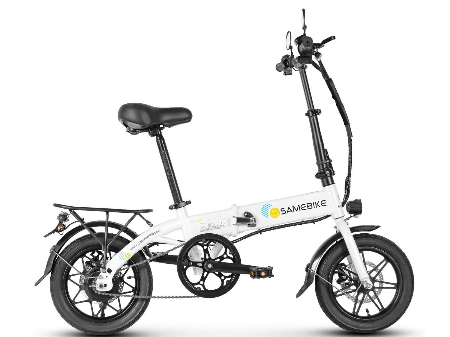 YINYU14 250W Compact Folding E-Bike