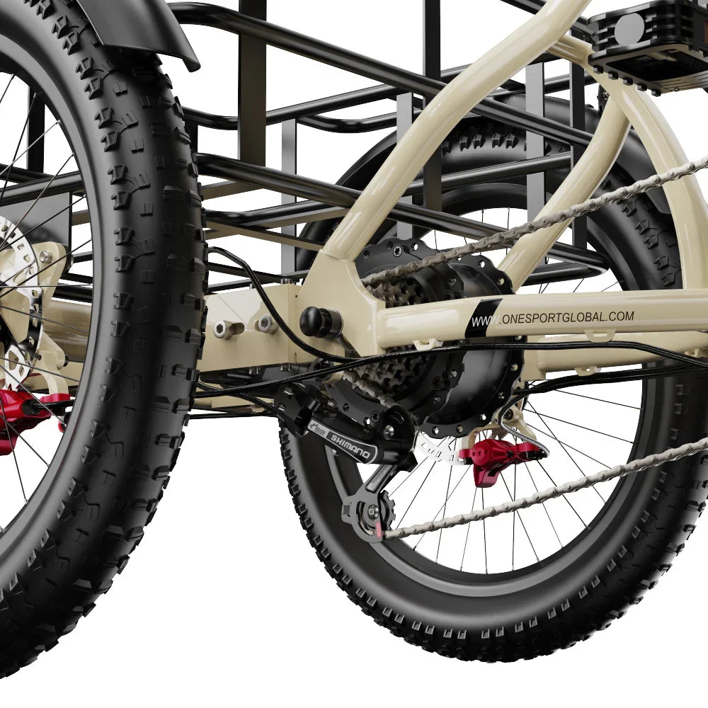 OneSport OT30 Pro Electric Cargo Tricycle