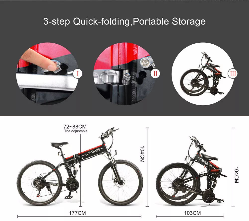 Samebike LO26 II 750w Electric Bike