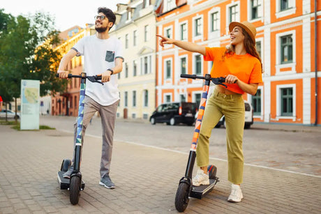 E Scooters and Bikes in Sustainable City Living