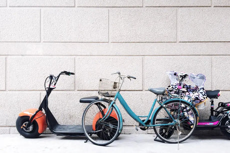 E-Scooters vs E-Bikes