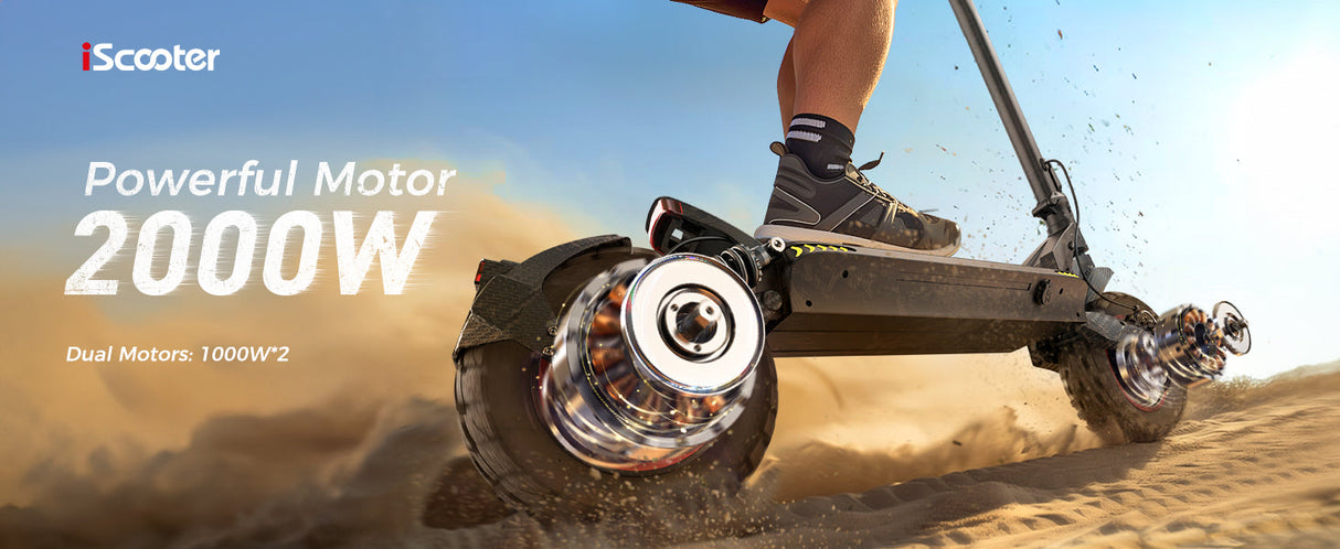 iScooter iX7 Pro 2000W Off-Road Electric Scooter
