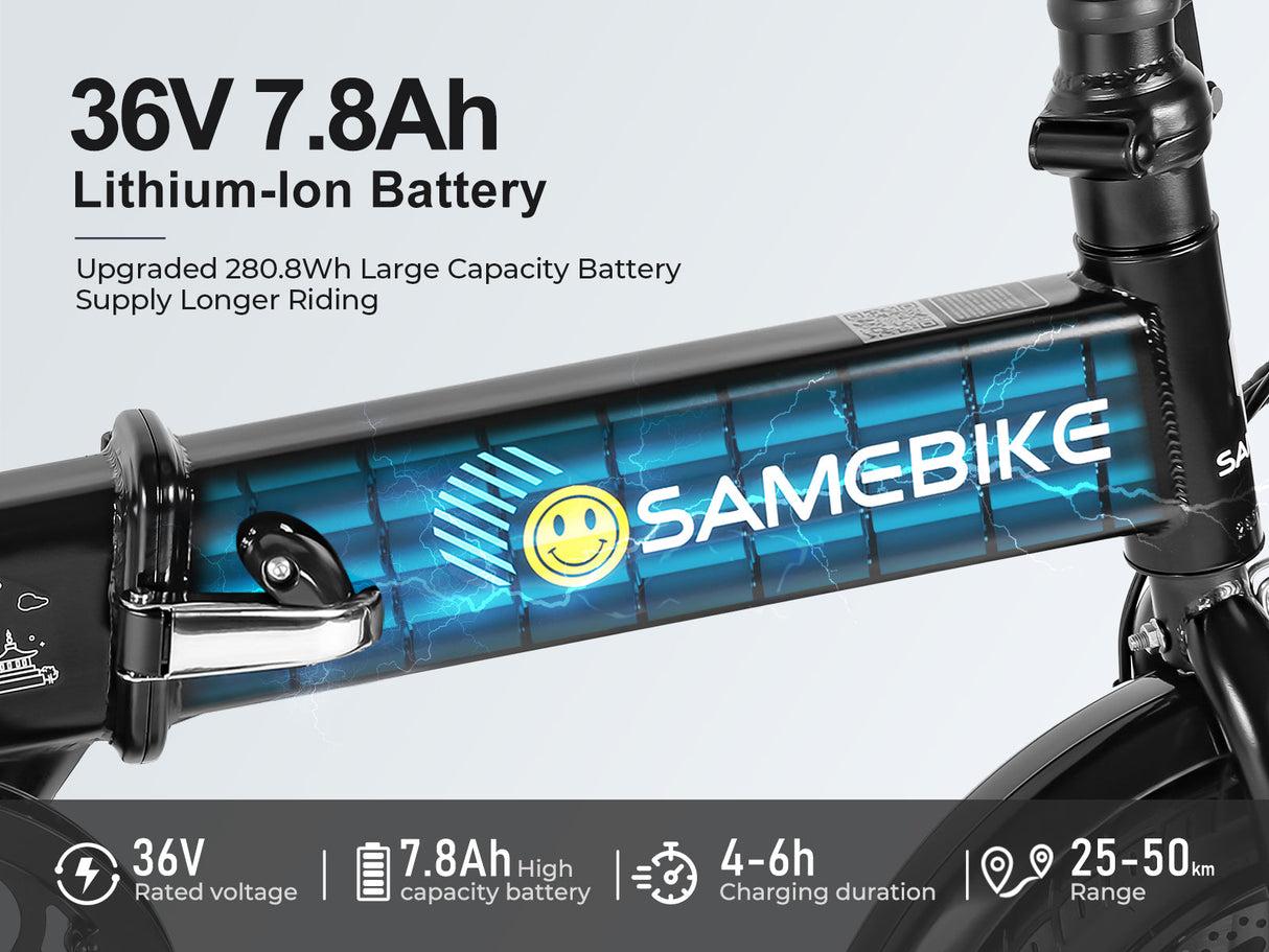 YINYU14 250W Compact Folding E-Bike