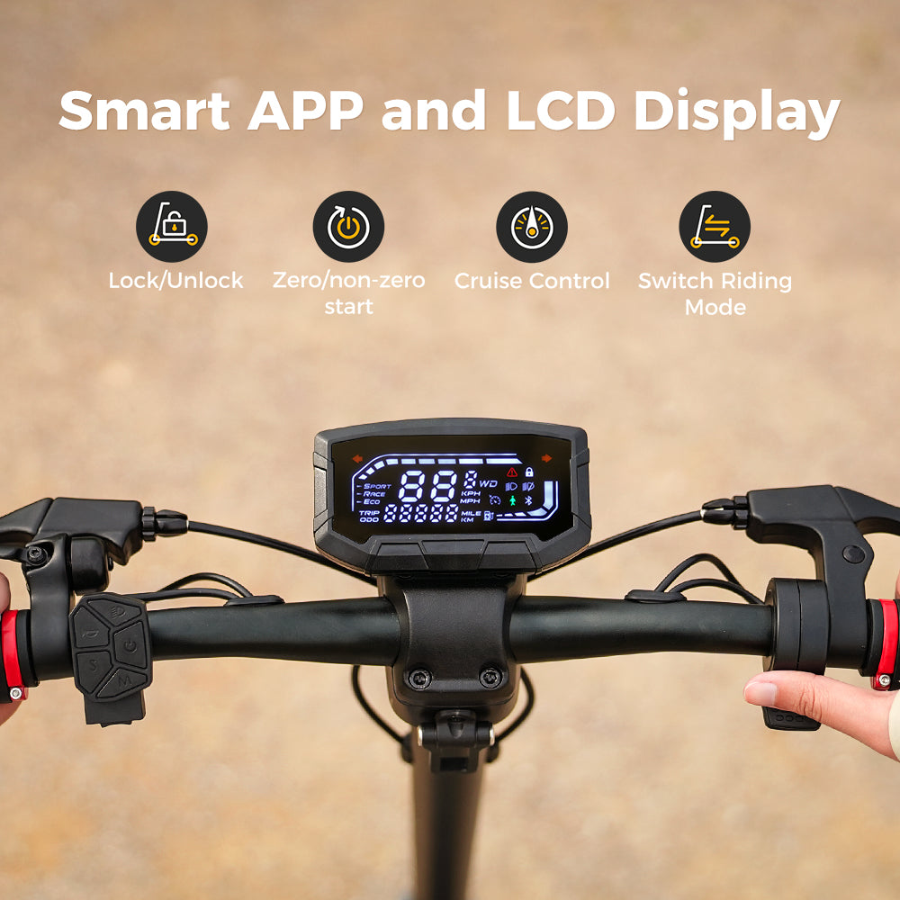 iScooter iX7 Pro 2000W Off-Road Electric Scooter