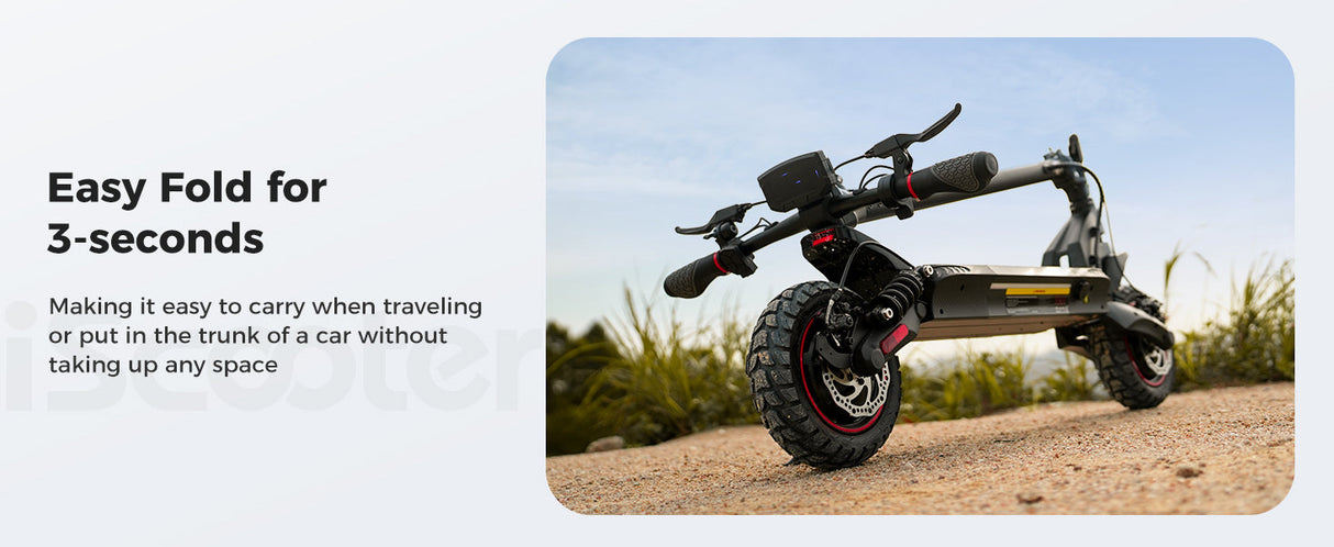 iScooter iX7 Pro 2000W Off-Road Electric Scooter