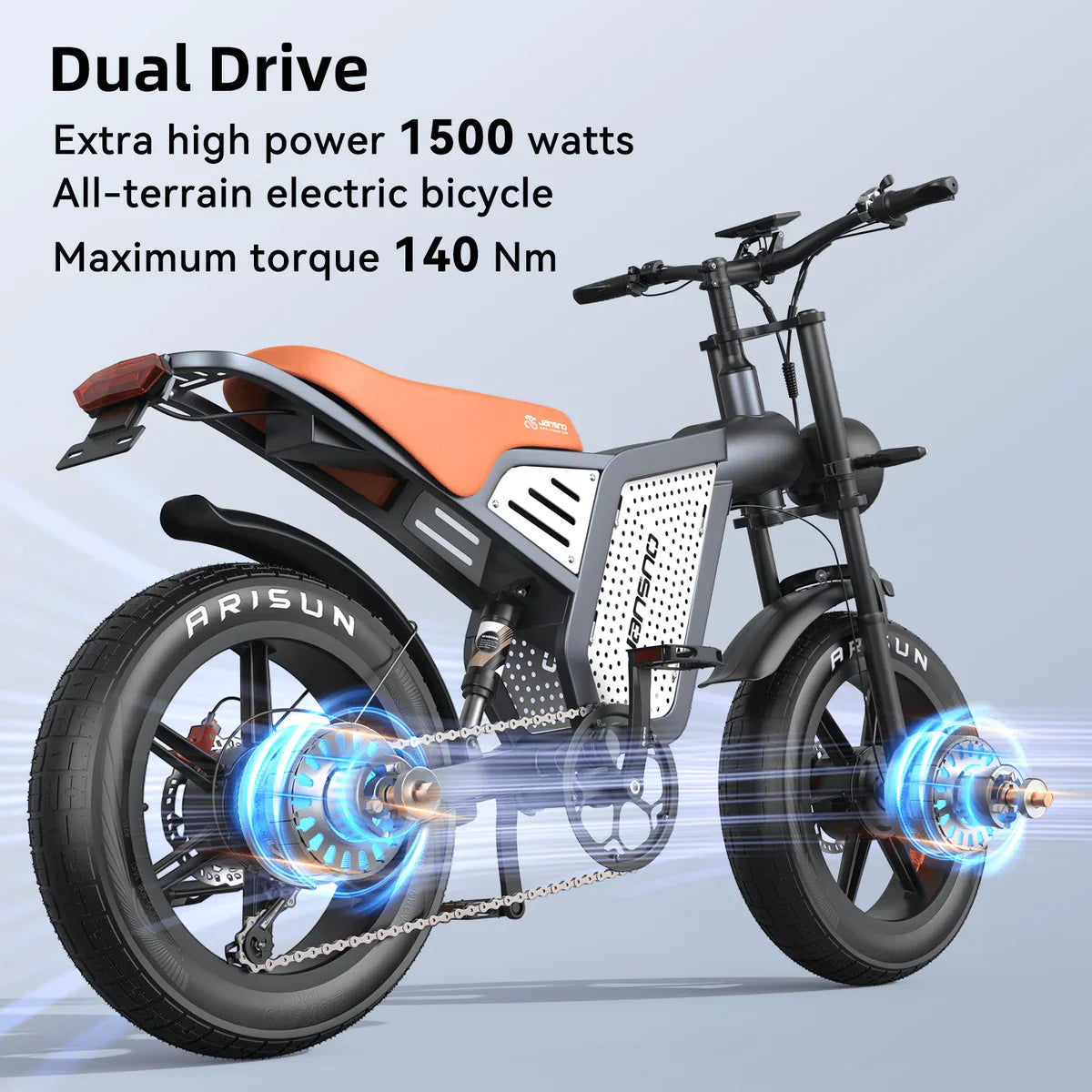 JANSNO X60 Dual Motor Electric Bike