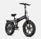Black version of Zingy’s Engwe EP-2 Pro Boost Electric Bike.