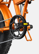 Close up of Zingy’s Engwe EP-2 Pro Boost Electric Bike.