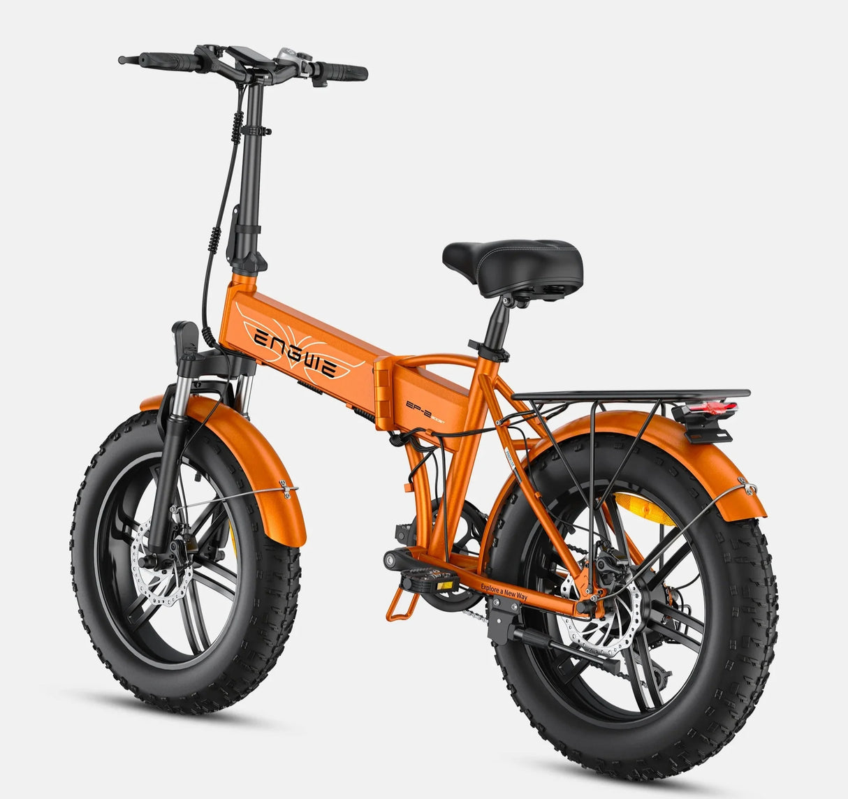 Back view of Zingy’s Engwe EP-2 Pro Boost Electric Bike.