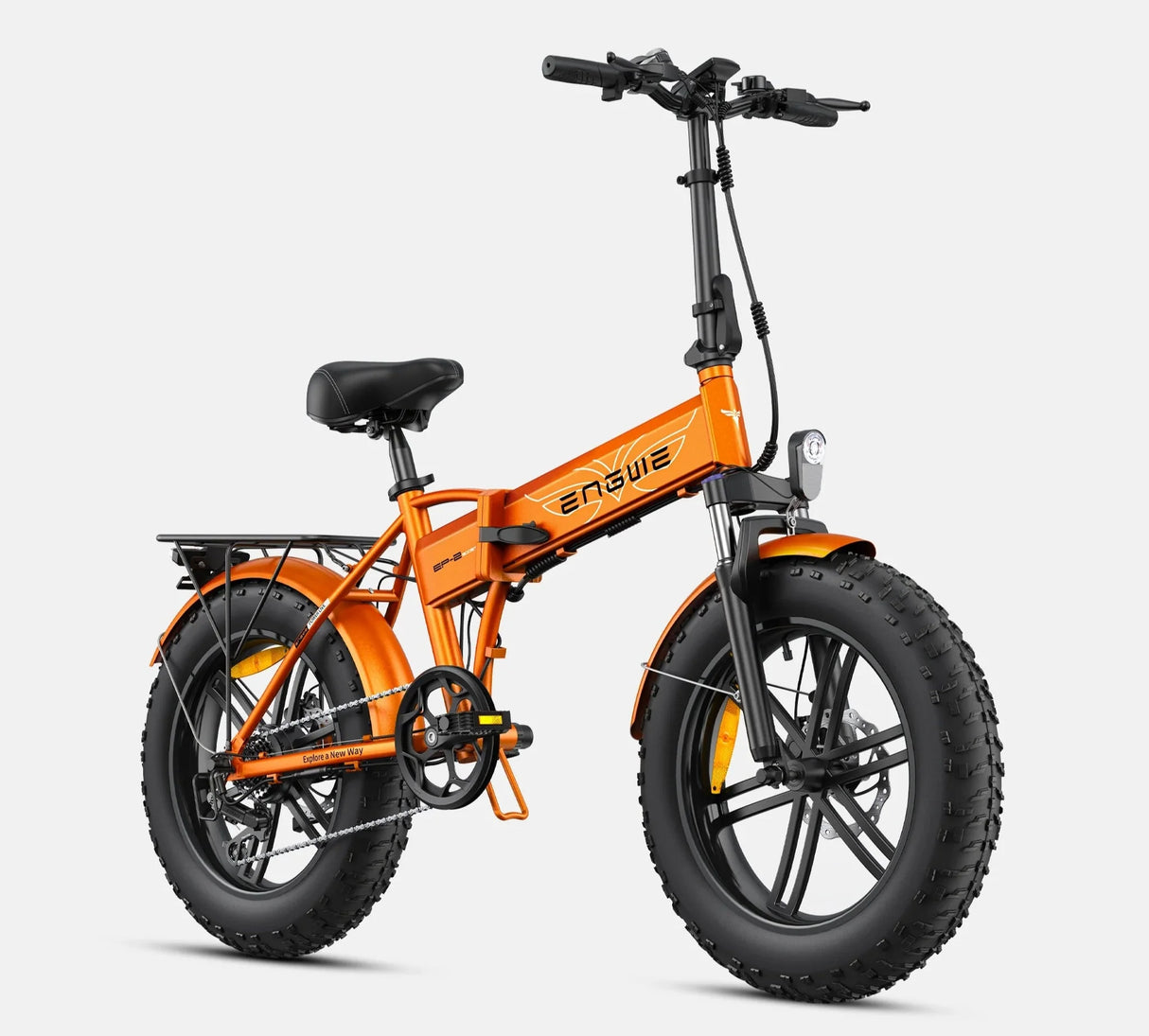 Side view of Zingy’s Engwe EP-2 Pro Boost Electric Bike.