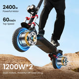 iScooter iX8  1200W*2 Off-Road E-Scooter 60KM/H