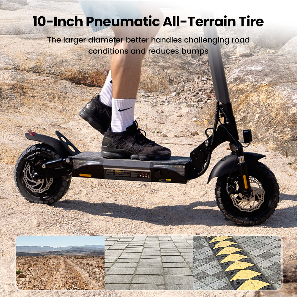 iScooter W9 1000W Off-Road E-scooter 45km/h