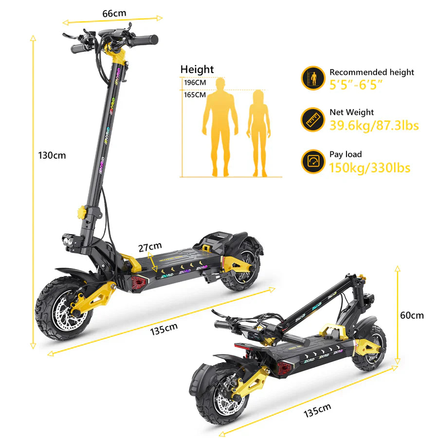 iENYRID ES60 Dual Motor Electric Scooter