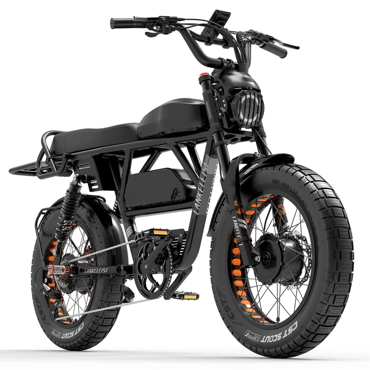 LANKELEISI X-Black Knight Dual Motor Electric Bike