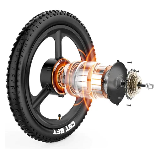 LANKELEISI G650 Electric Folding Bike