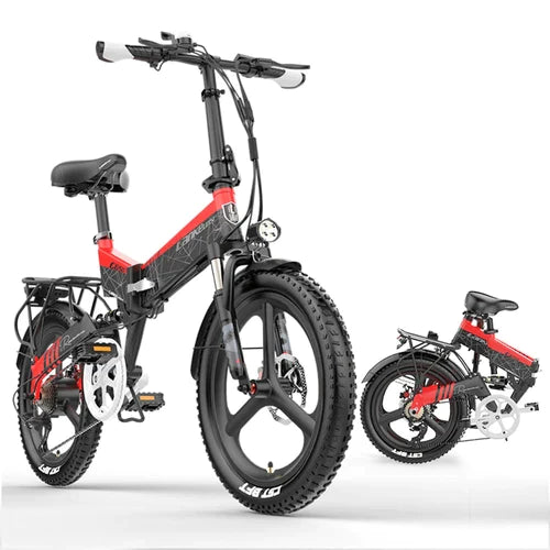 LANKELEISI G650 Electric Folding Bike