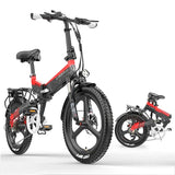 LANKELEISI G650 Electric Folding Bike
