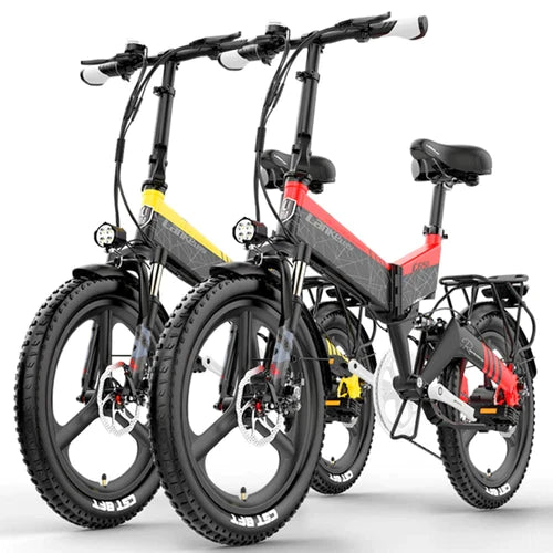 LANKELEISI G650 Electric Folding Bike