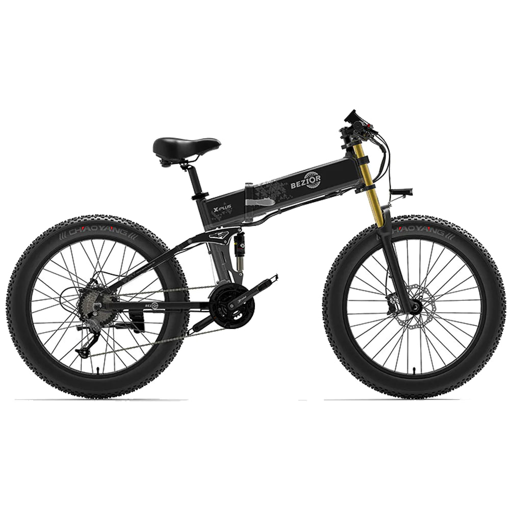 Bezior X Plus Electric Mountain Folding Bike