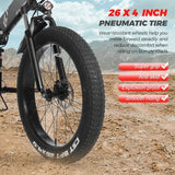 KAISDA K3 Fat-Tire Off-Road Folding Electric Mountain Bicycle