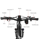 KAISDA K3 Fat-Tire Off-Road Folding Electric Mountain Bicycle