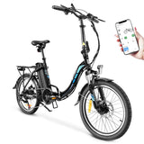 KAISDA K7 Folding Electric Moped Bike