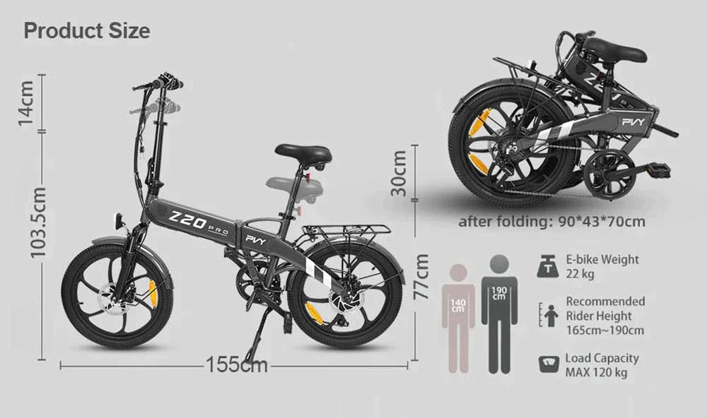 PVY Z20 Pro Electric Bike