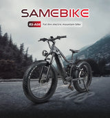 SAMEBIKE RS-A08 Fat Tire Electric Mountain Bike