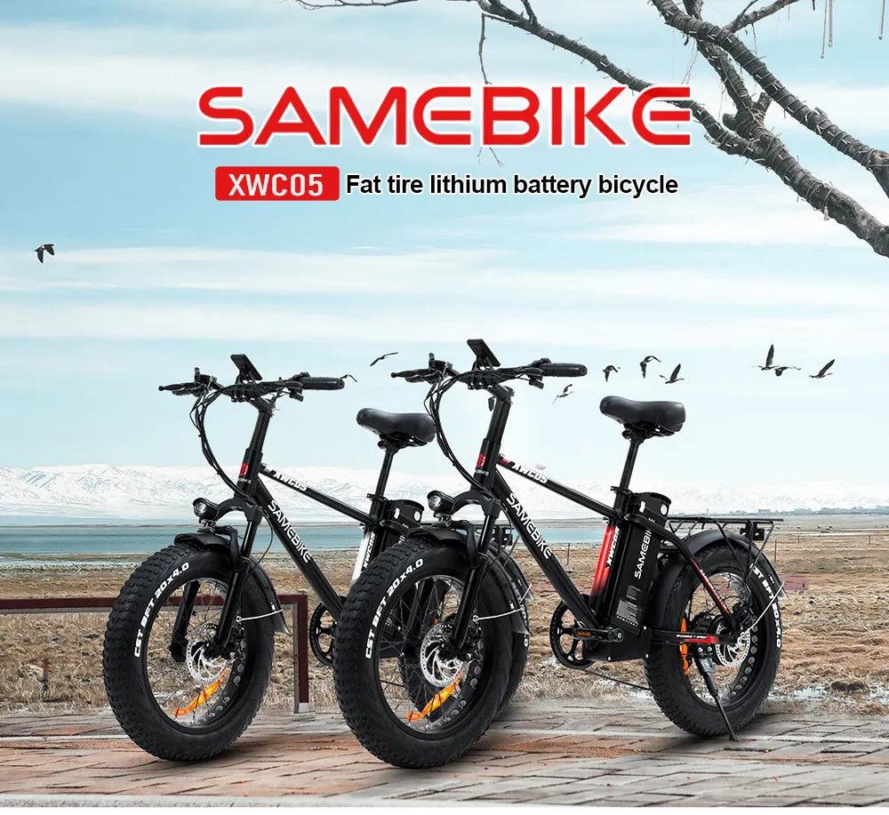 SAMEBIKE XWC05 20 Inch Fat Tire Ebike